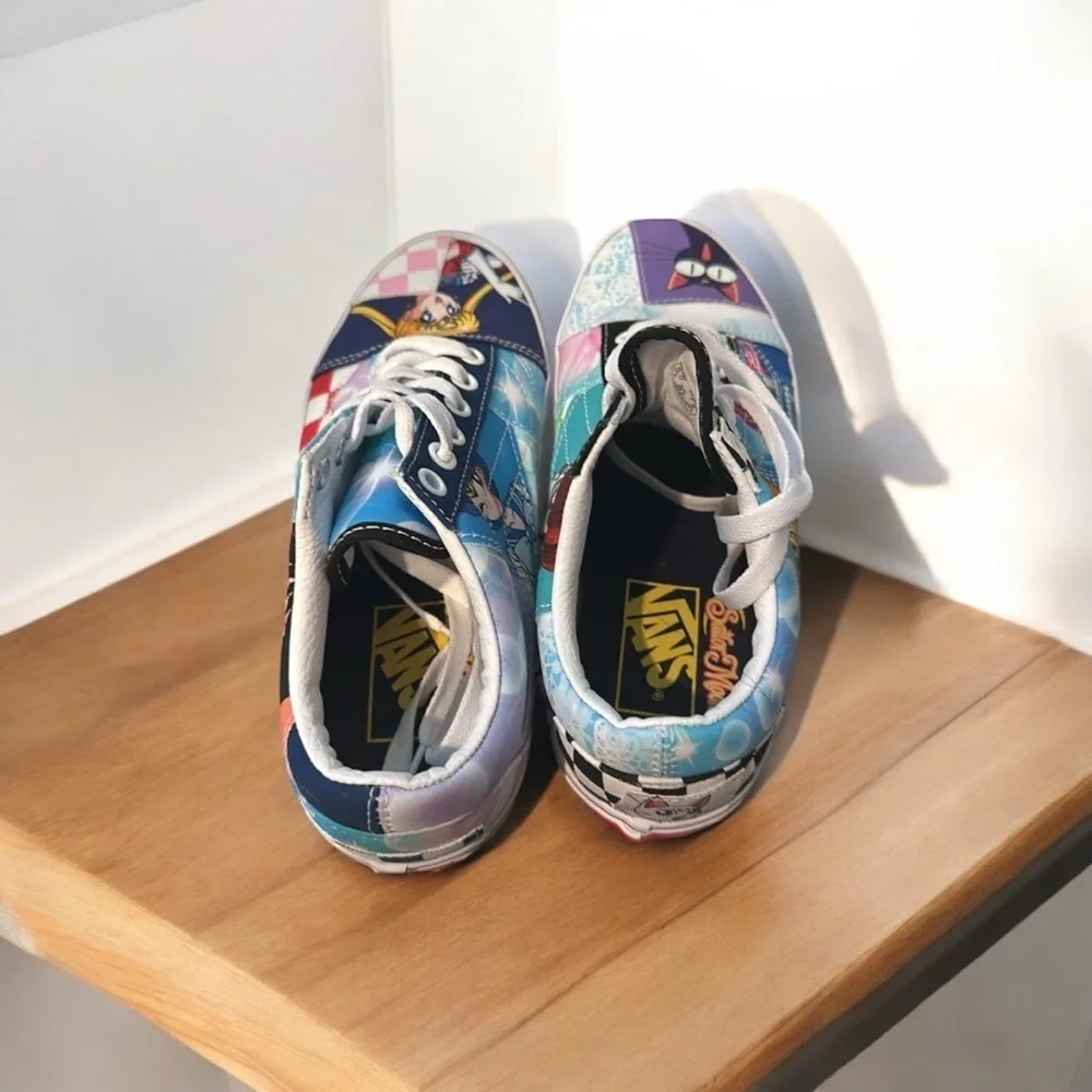 Vans Old Skool Patchwork Pretty Guardian Sailor Moon size 7.5 women’s